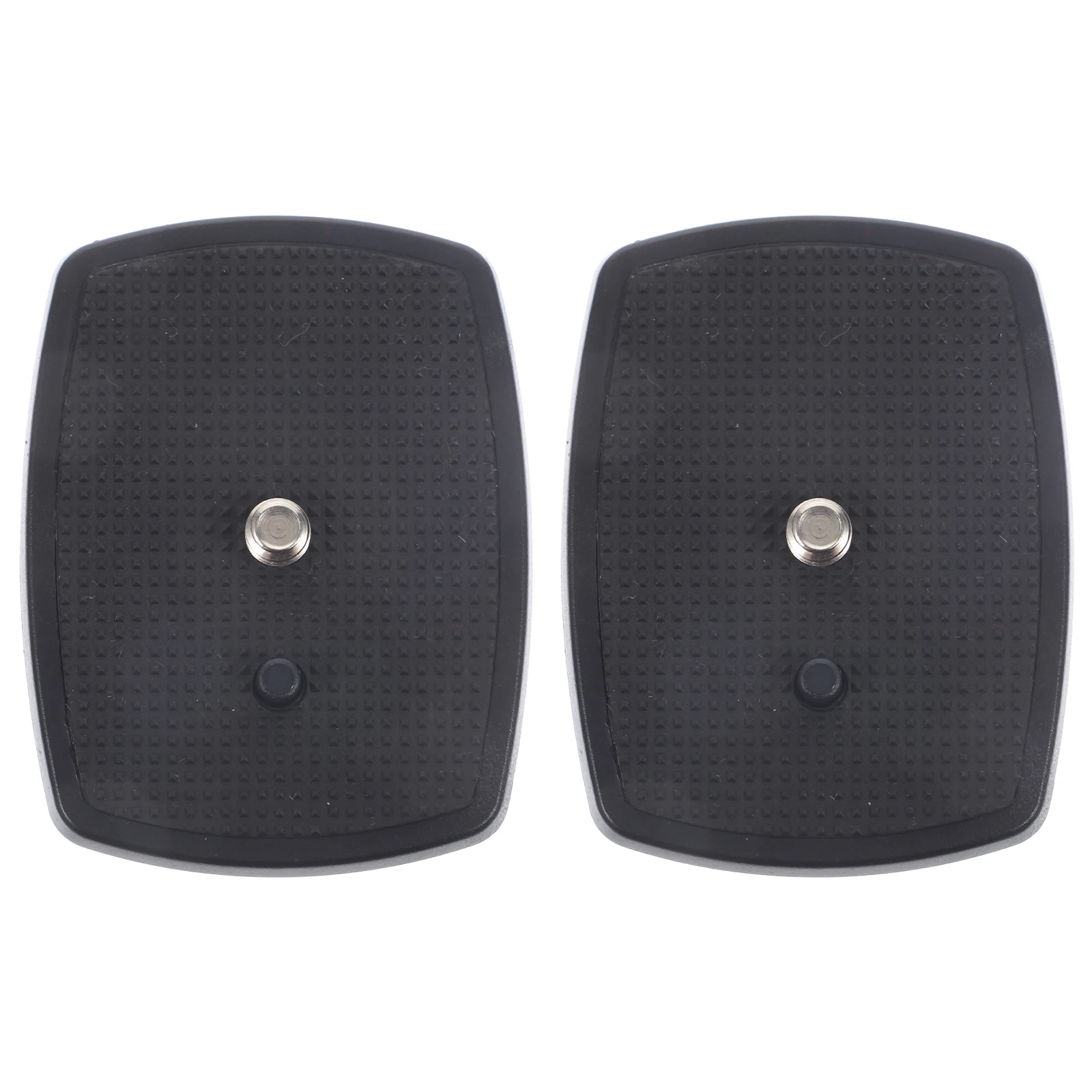 

2 Pcs Quick Release Plate Durable ABS Metal Camera Shelf Holder Black Simple Rack Board Wearproof Parts Camera Accessories