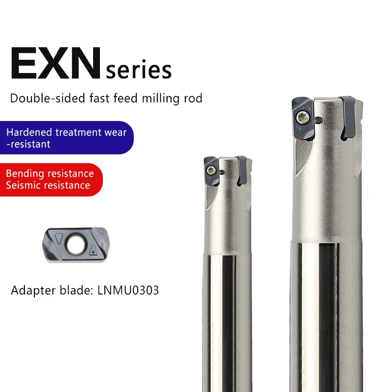 Fast Forward Feed Cutter bar EXN High Efficiency Open Coarse Stainless Steel Double Sided Blade LNMU0303 Anti-seismic Cutter bar