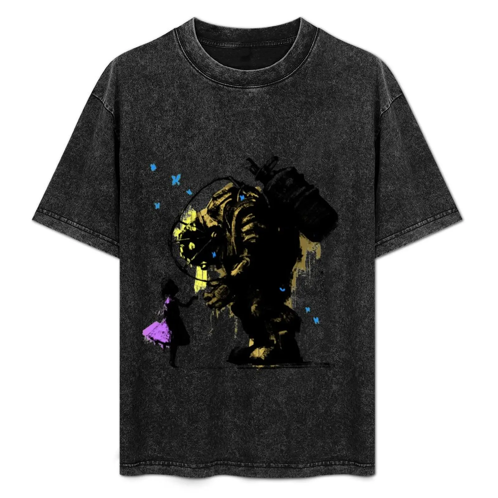 

Bioshock T-Shirt korean fashion plus size tops summer shirt mens white t shirts