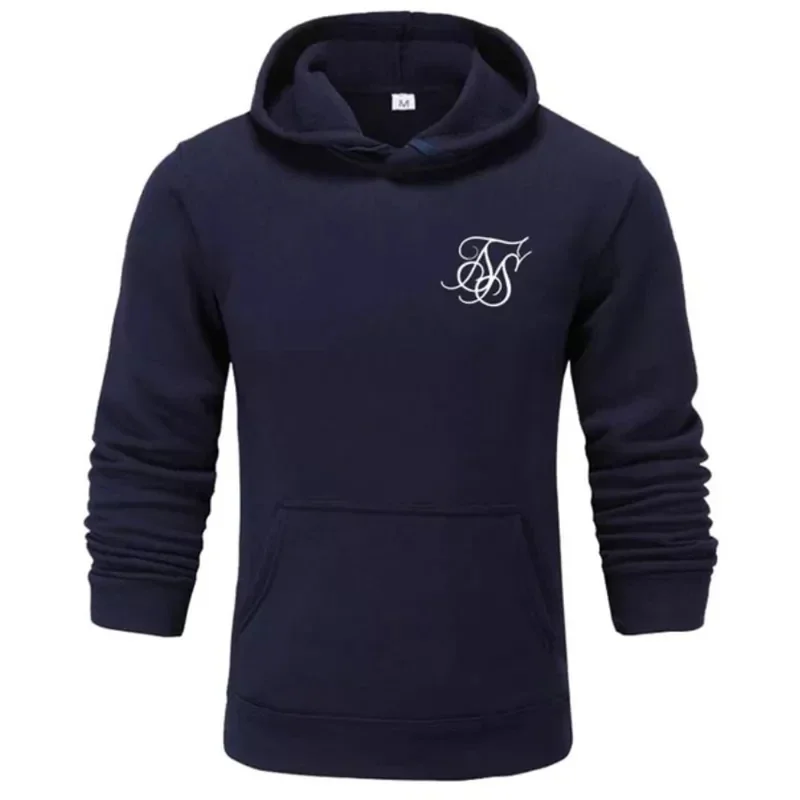 2024 Sik silk Fitness Men Street Culture Boys Hoodies Workout Cycling Racing Clothes Casual Tops Hooded Sweatshirts Pullover