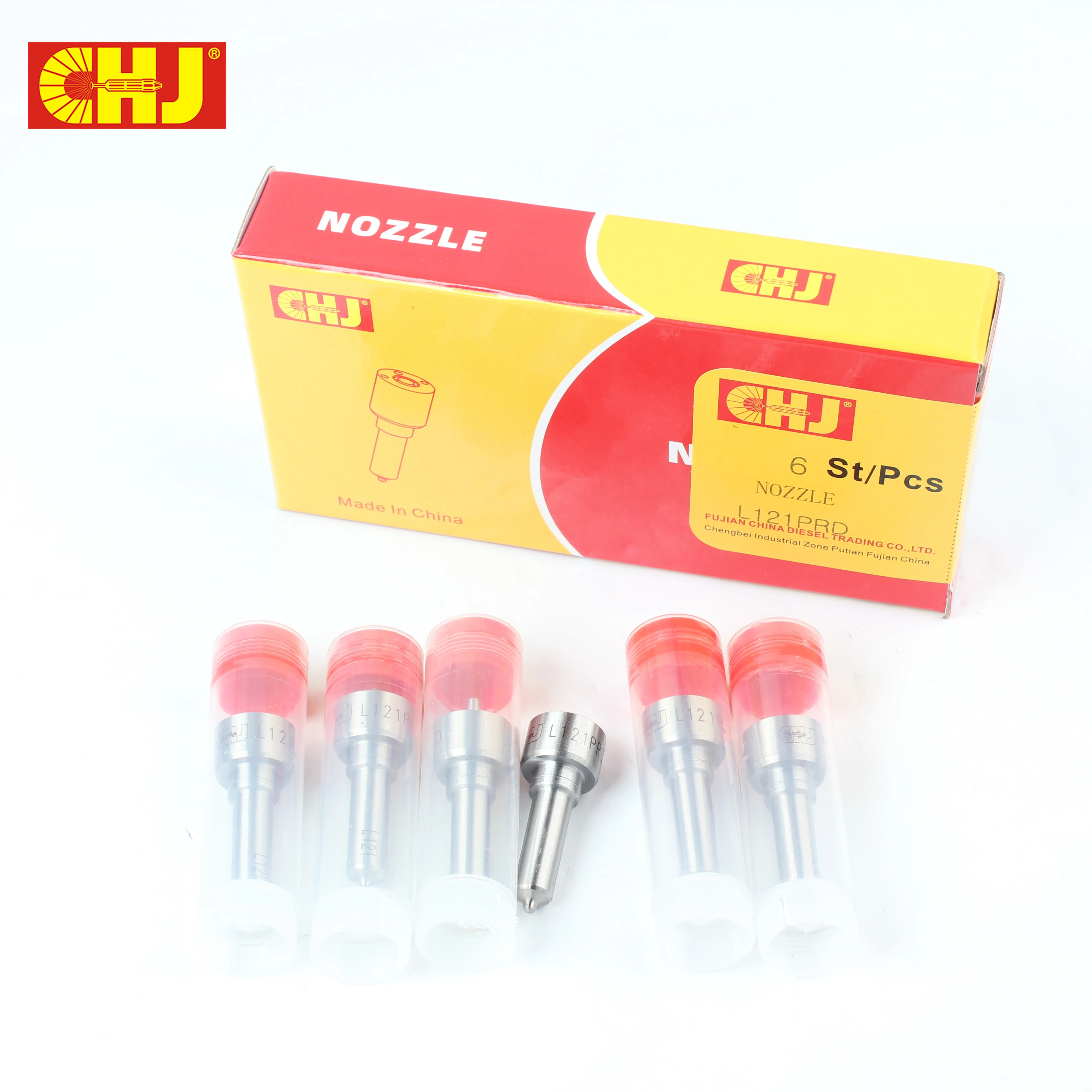 CHJ L121PRD Common Rail Nozzle L121 PBD, L121PBD, L121PBC For EJBR02201Z EJBR01302Z 2T1Q9F593AA RM2T1Q9F593AA
