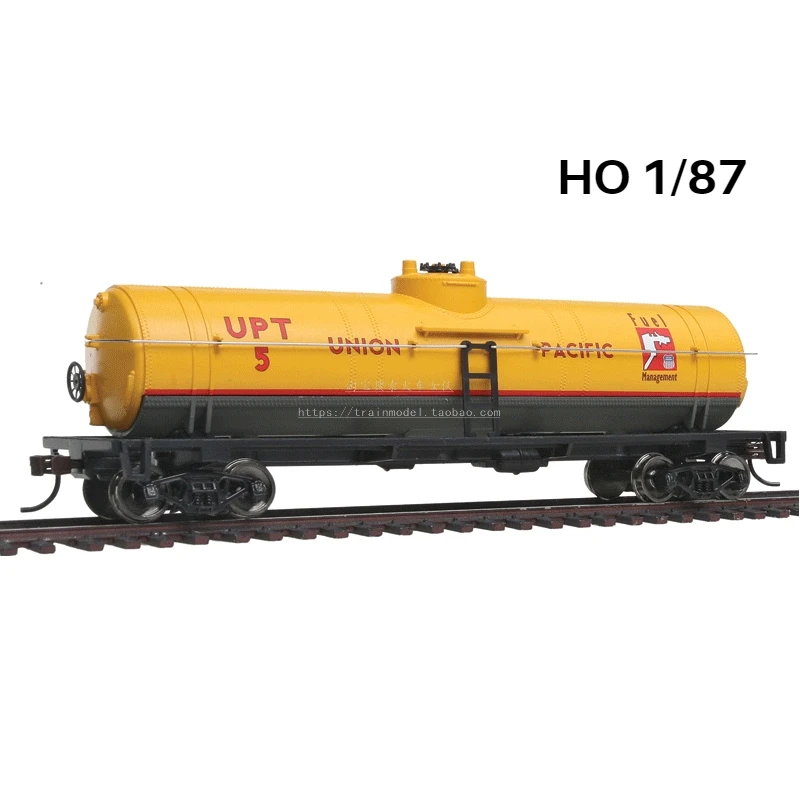 

HO 1/87 Модель поезда 931-1443 Масляный танкер Грузовой автомобиль Желтый грузовой автомобиль Модель поезда Песочный стол Украшение сцены Игрушка для мальчика в подарок