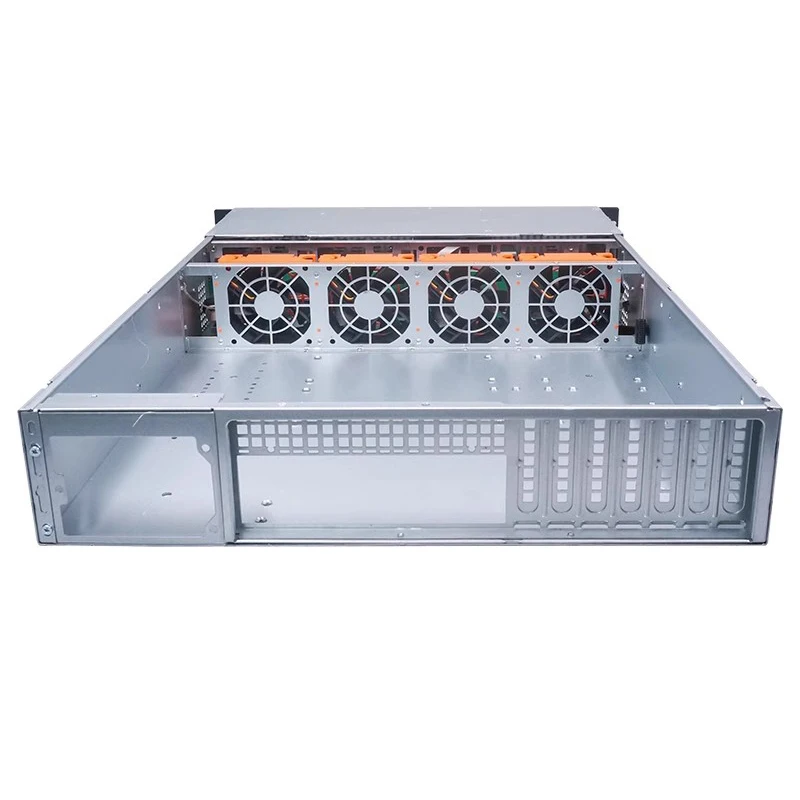 Server 2U 8bays Hersteller Server Rackmount Servergehäuse Sgcc Steel 1,2 mm SAS/SATA Backplane mit optionaler Schnittstelle