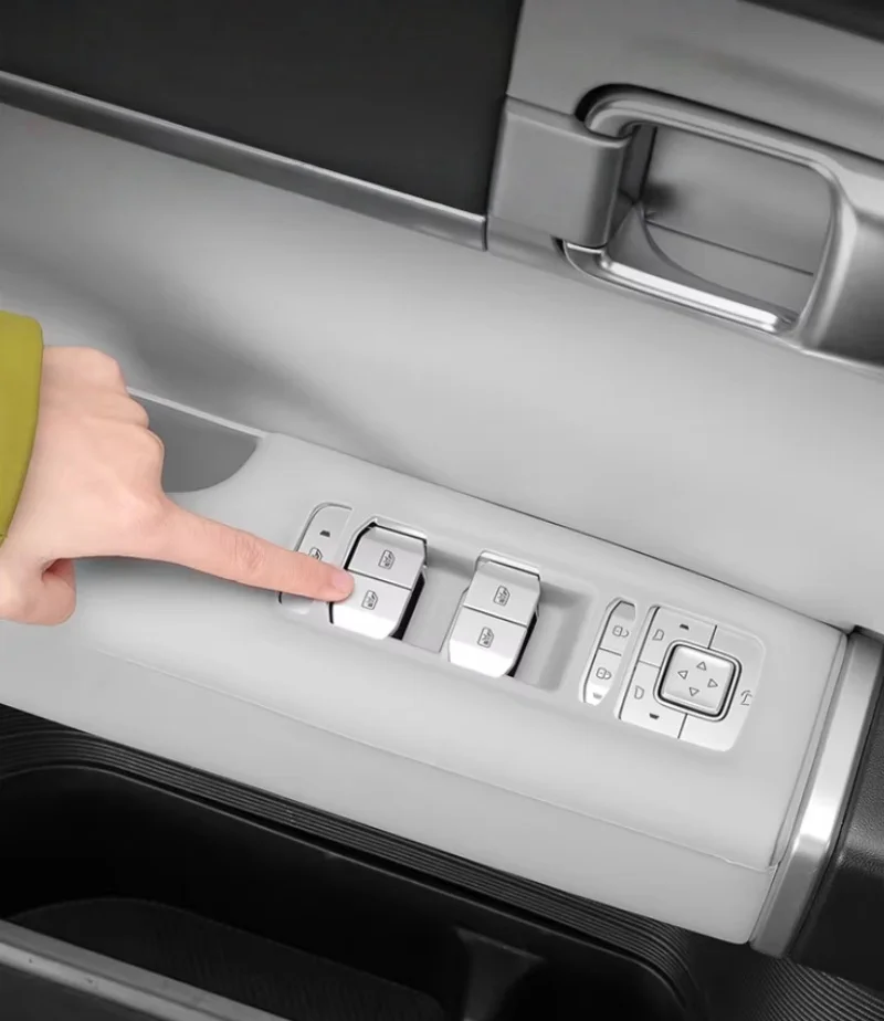 Car Full-coverage Car Door Handle Panel Silicone Pad for BYD Leopard 7 Titanium 7 2025 Modified Car Interior Upgrade Parts