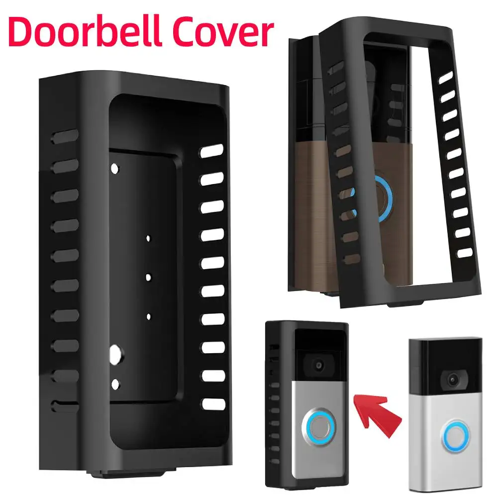 

Настенный кронштейн из нержавеющей стали, противоугонный дверной держатель, простая установка для кольцевого видеодомофона