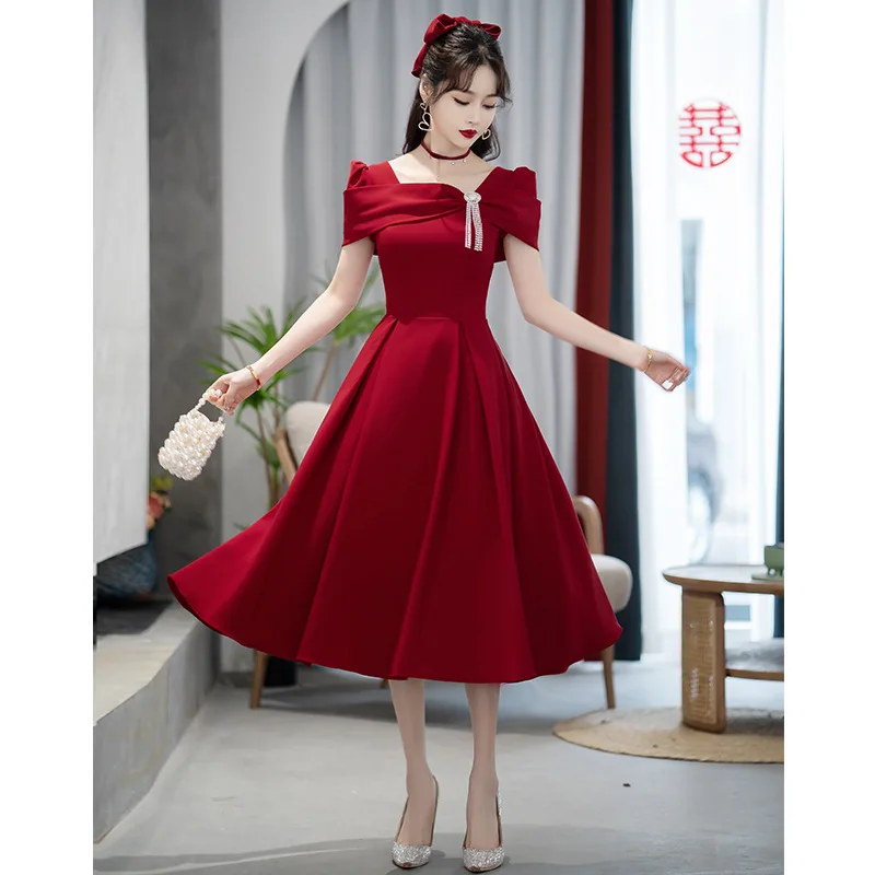 open lace back dress Short Sleeve Mother of the Bride Formal Dress – The Dress Outlet main image 1