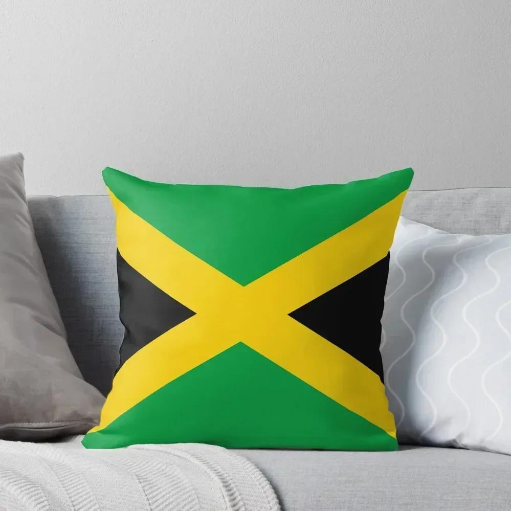 

Flag of Jamaica Throw Pillow Sofa Covers Pillow Cases Decorative pillow