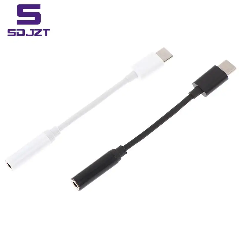 Type C to 3.5mm Audio Jack Headphones Cable Sync Charging Cable USB Type-C to Jack Aux Earphone Adapter For Xiaomi Huawei