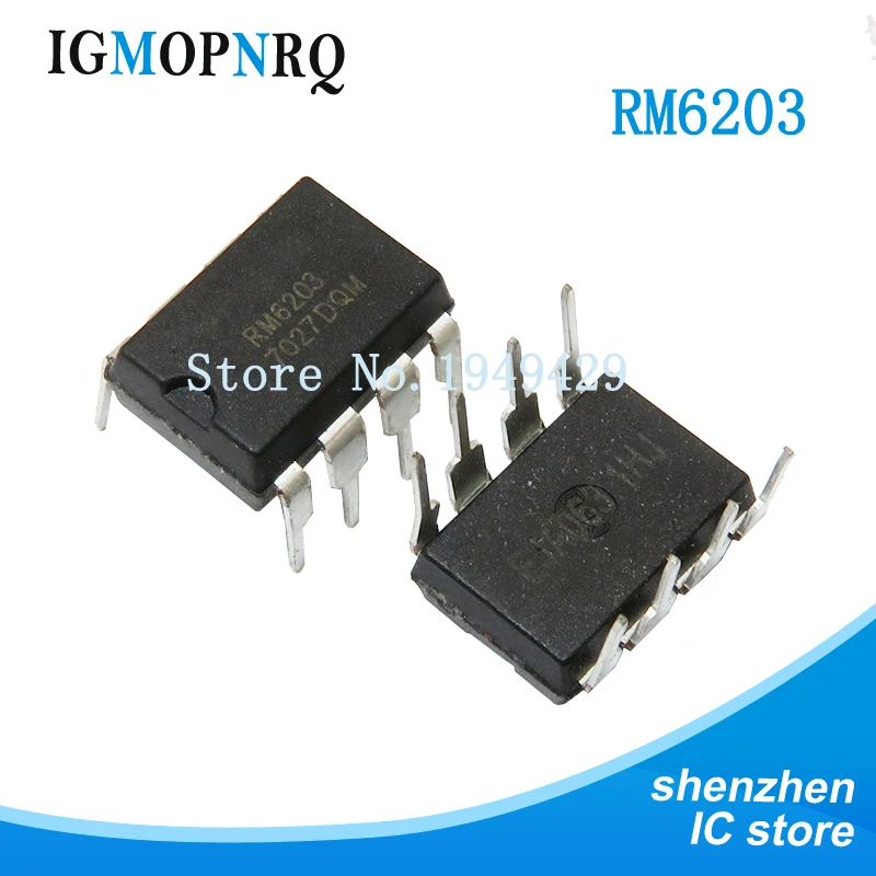 

10 шт. RM6203 DIP8 DIP 6203 DIP-8 Новинка