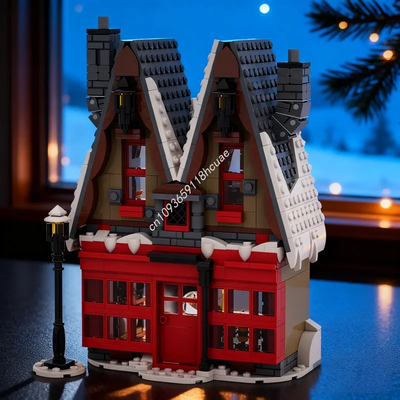 

581pcs MOC Zonko S Joke Shop Harry Castle Model Toy Building Blocks Construction Assemble Christmas Gifts Idea Education Kids