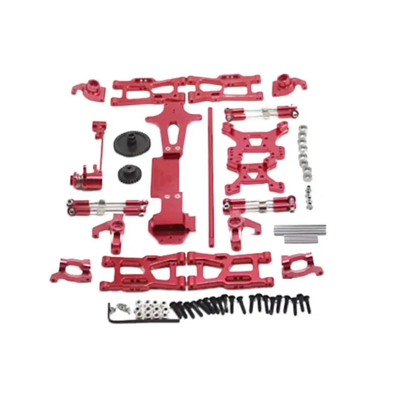 144001 Steering Swing Arm Base C Metal Gear Unit Rear Hub Seat Spare Part for 1:14 RC Vehicle