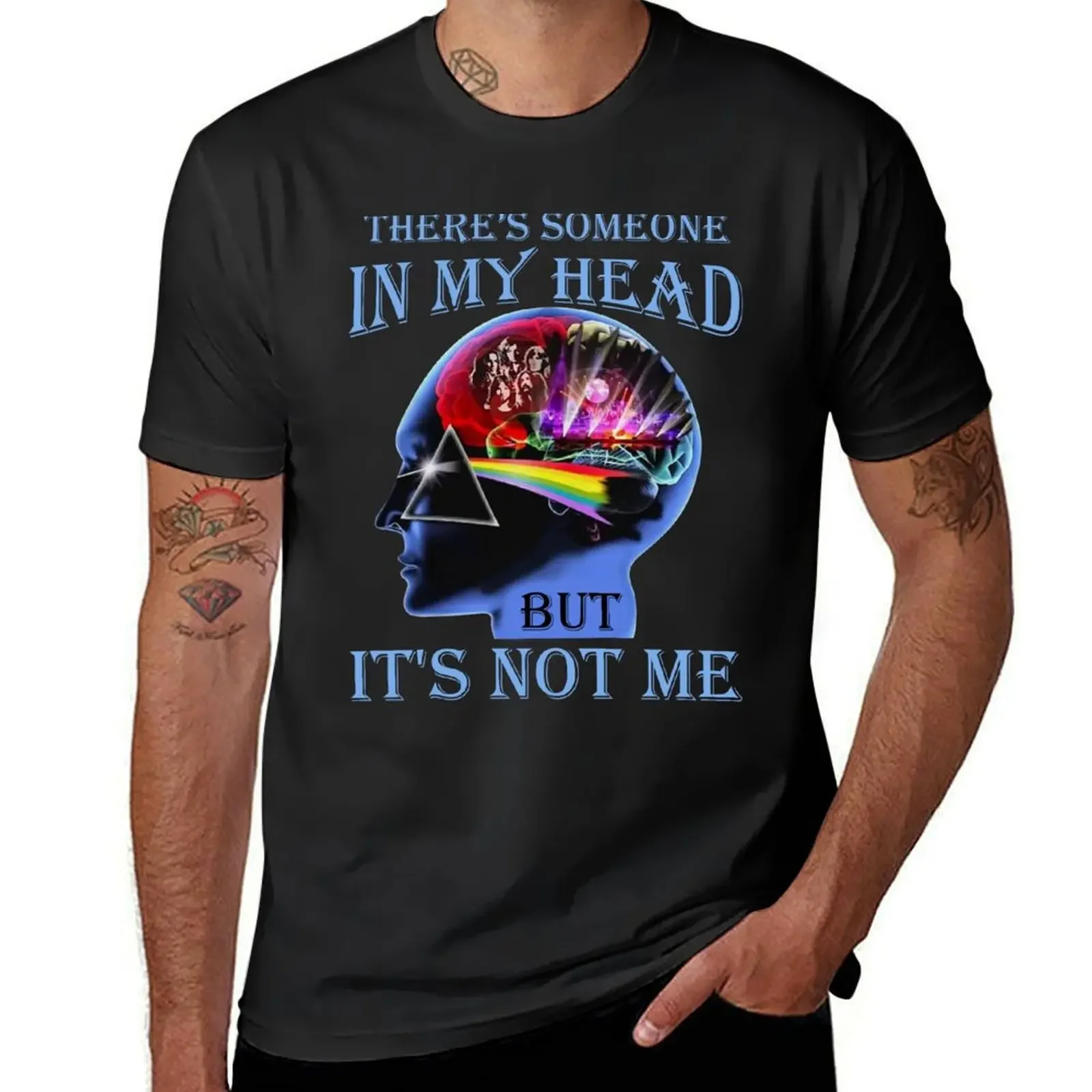 

There's Someone In My Head But It's Not Me T-Shirt anime clothes boys animal print black t-shirts for men