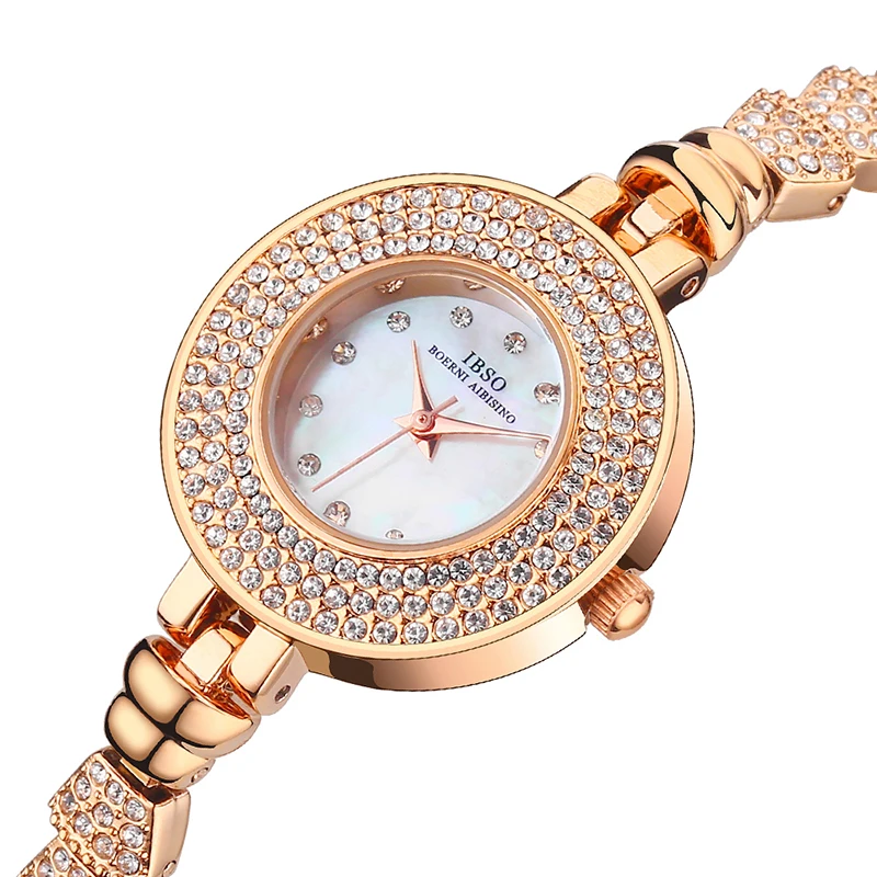 Luxury Women Bracelet Watch Steel Golden Waterproof Female Wrist Hand Clock Fashion 2024 Original Lady Diamond Wristwatch Silver