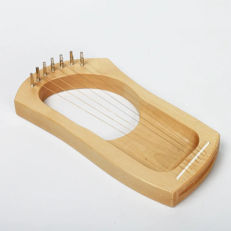 

Hooqu Seven-string Lyre, Niche Musical Instruments, Easy To Learn, Portable Classical Laiya Small Harp Manufacturers Wholesale