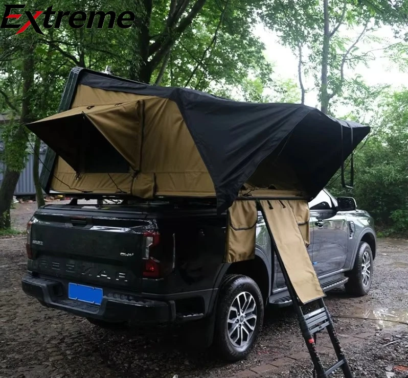 EXTREME Meet Different Scenarios Rain Resistance Performance Hard Shell 5 Person Roof Top Tent