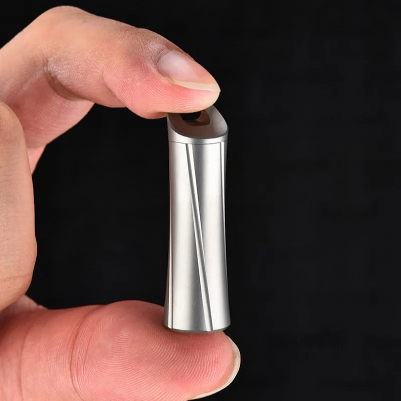 Waterproof Titanium Alloy Pill Case Medicine Tablet Storage Capsule Keychain Box Home Fisrt Aid EDC Tool Portable Container