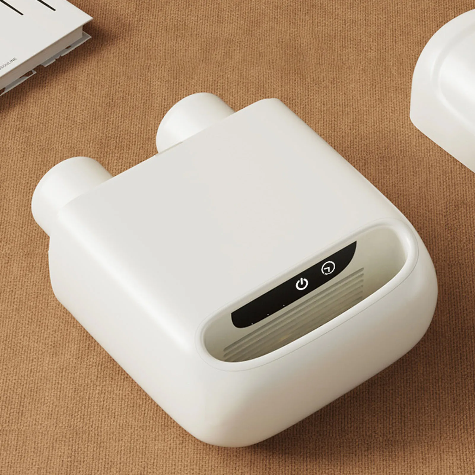 

Сушилка для обуви с тепловым вентилятором, нежная, быстросохнущая, для удаления запаха, сушилка для обуви, теплый дезодоратор для дома, путешествий, белая