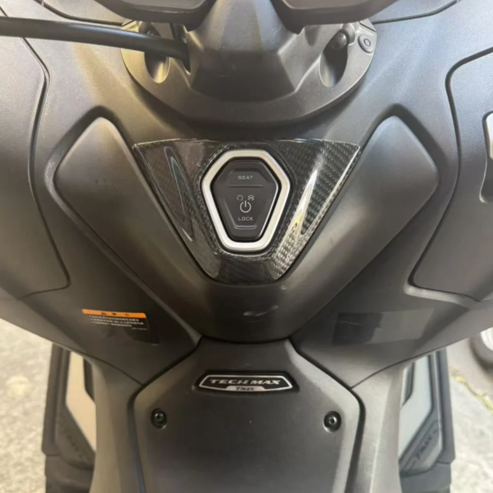 For Yamaha TMAX560 (2023-2025 Models) - 100% Carbon Fiber Material: Body & Frame Covers, Ignition Lock, Motorcycle Accessories,