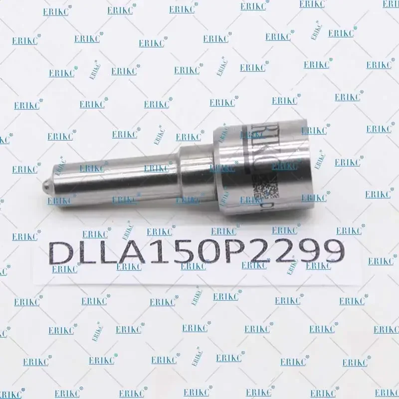 ERIKC 0433 172 299 DLLA150P2299 Black Coated Needle Nozzle DLLA 150 P 2299 for 0445120318 0445B29006 YUCHAI WD10-EU4