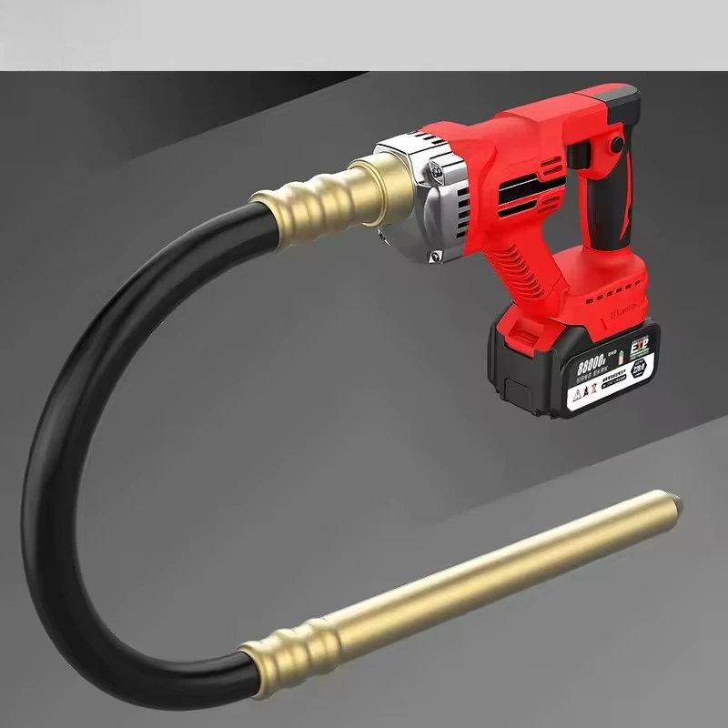 21V Cordless Lithium Power Concrete Vibrator 7 5ah Battery 1/1.5 Meter Electric Cement Vibrating Poker #2