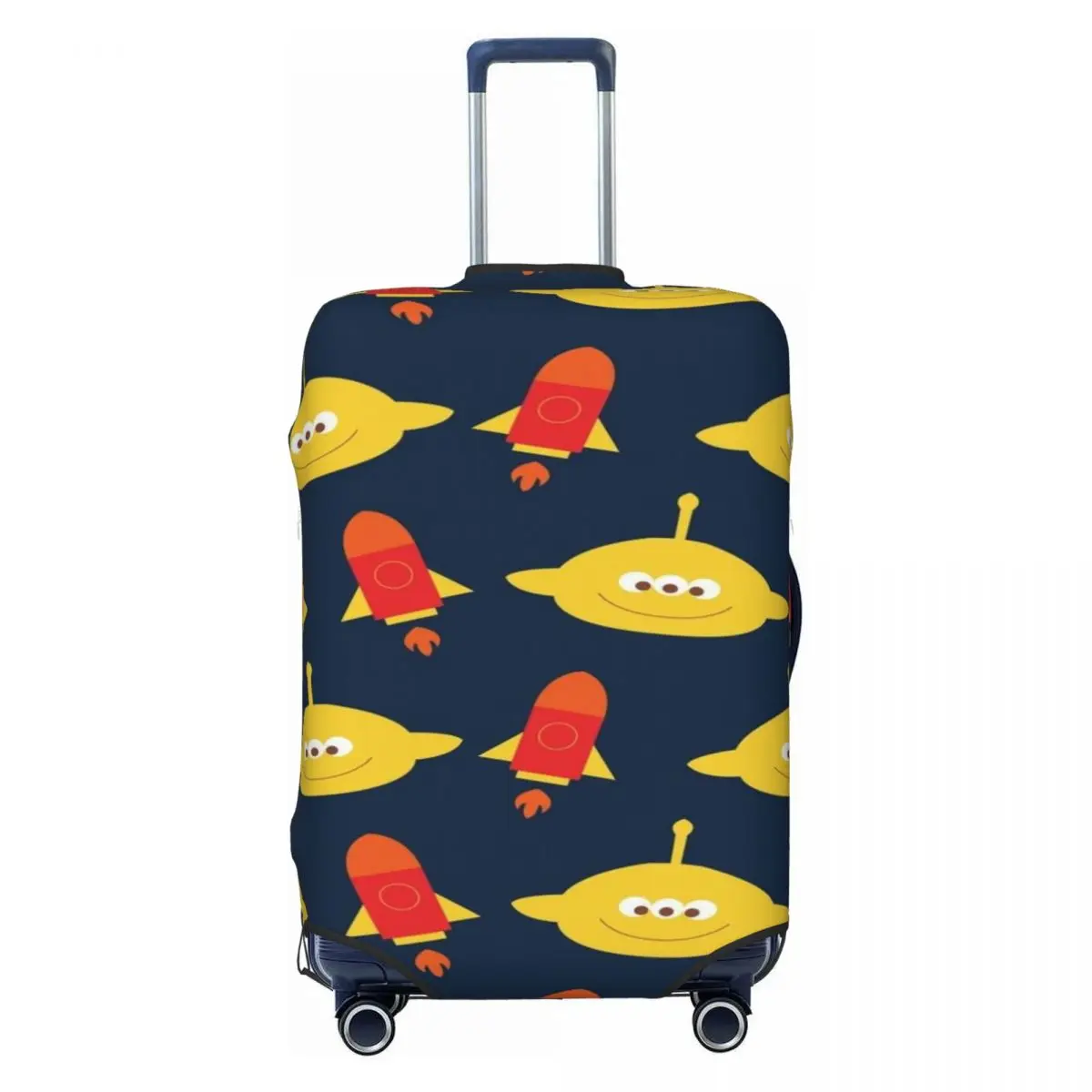 

Забавные чехлы для чемоданов с мультяшными аниме-персонажами для путешествий, защитные накладки на багаж для чемоданов 18-32 дюйма