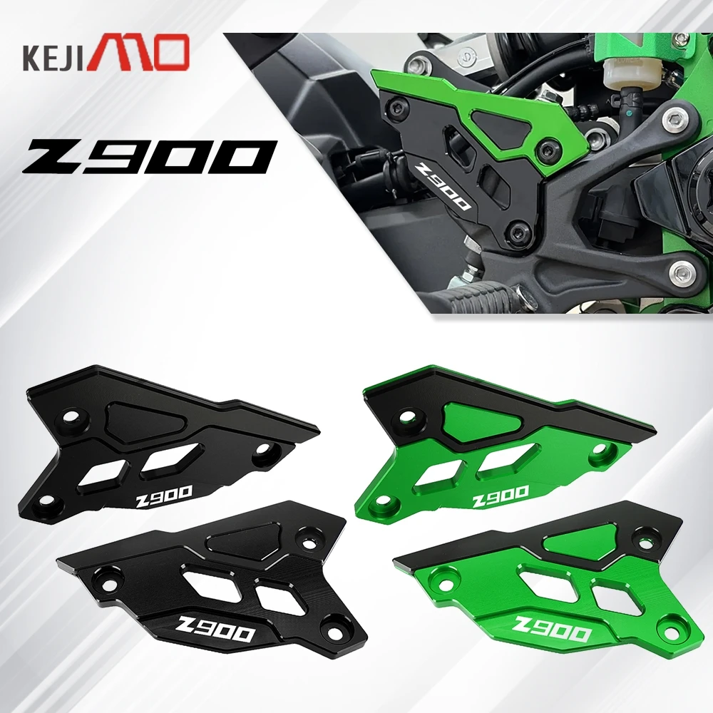 

Z900 Accessories For Kawasaki Z900 Z 900 2017-2025 2026 Motorcycle Pedal Guard Rear Pedal Guard Heel Plate Decorative Accessorie