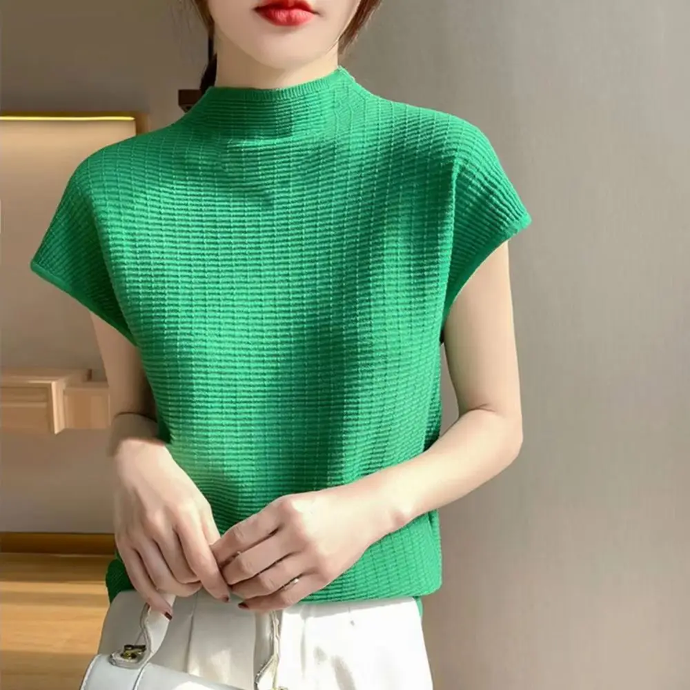 

2025 женская повседневная футболка для девочек, блузка, топ, женская футболка с короткими рукавами, весна-лето, однотонная дышащая женская одежда от S до 2XL