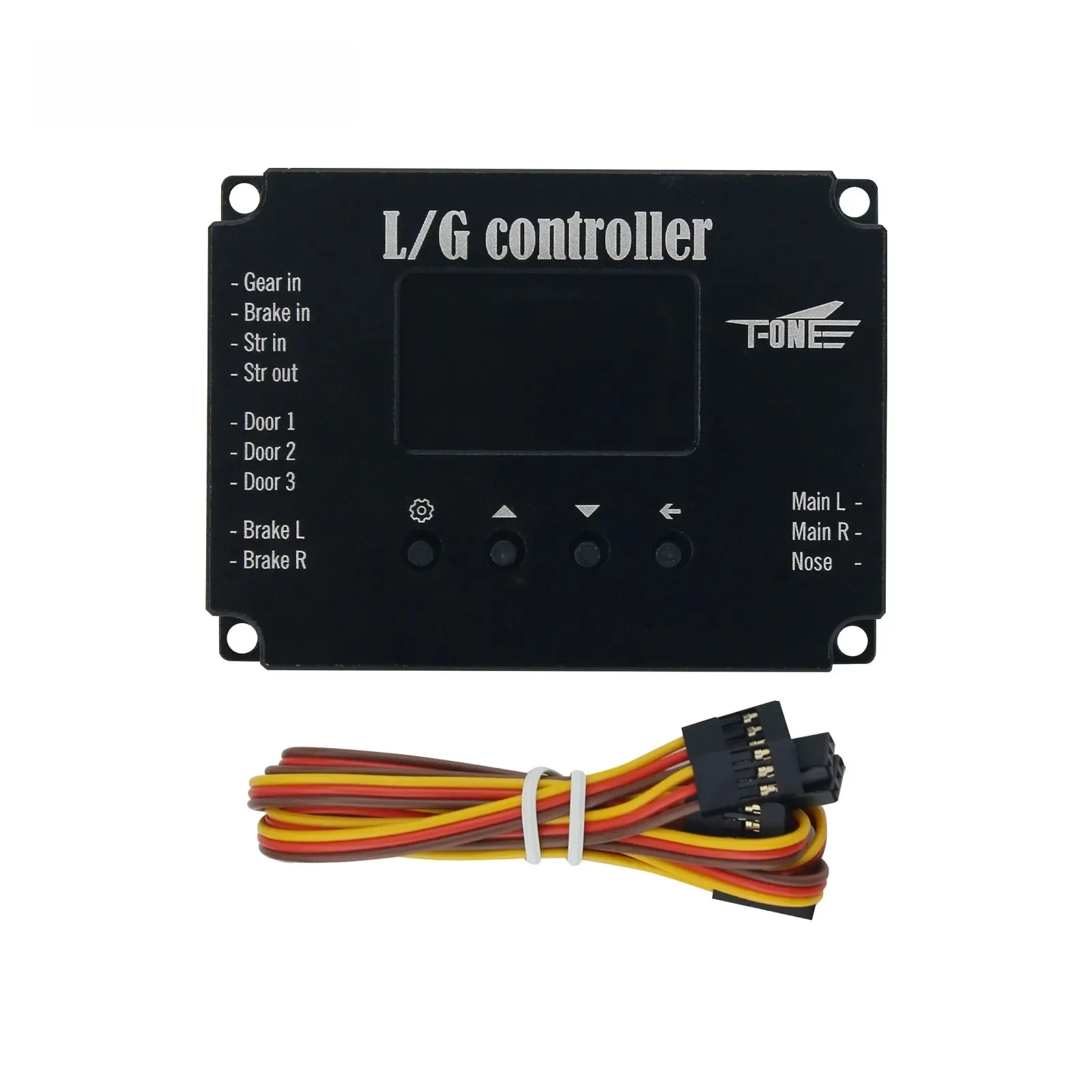 ToPssT-one L/G Controller Electric Landing Gear Controller Brake Correction ABS Adjustment With 1.14-inch LED Screen