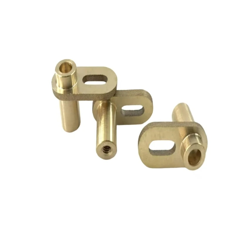 Brass Custom Precision CNC Machining, External Tooth Pagoda Elbow, Water Pipe / Trachea Connection