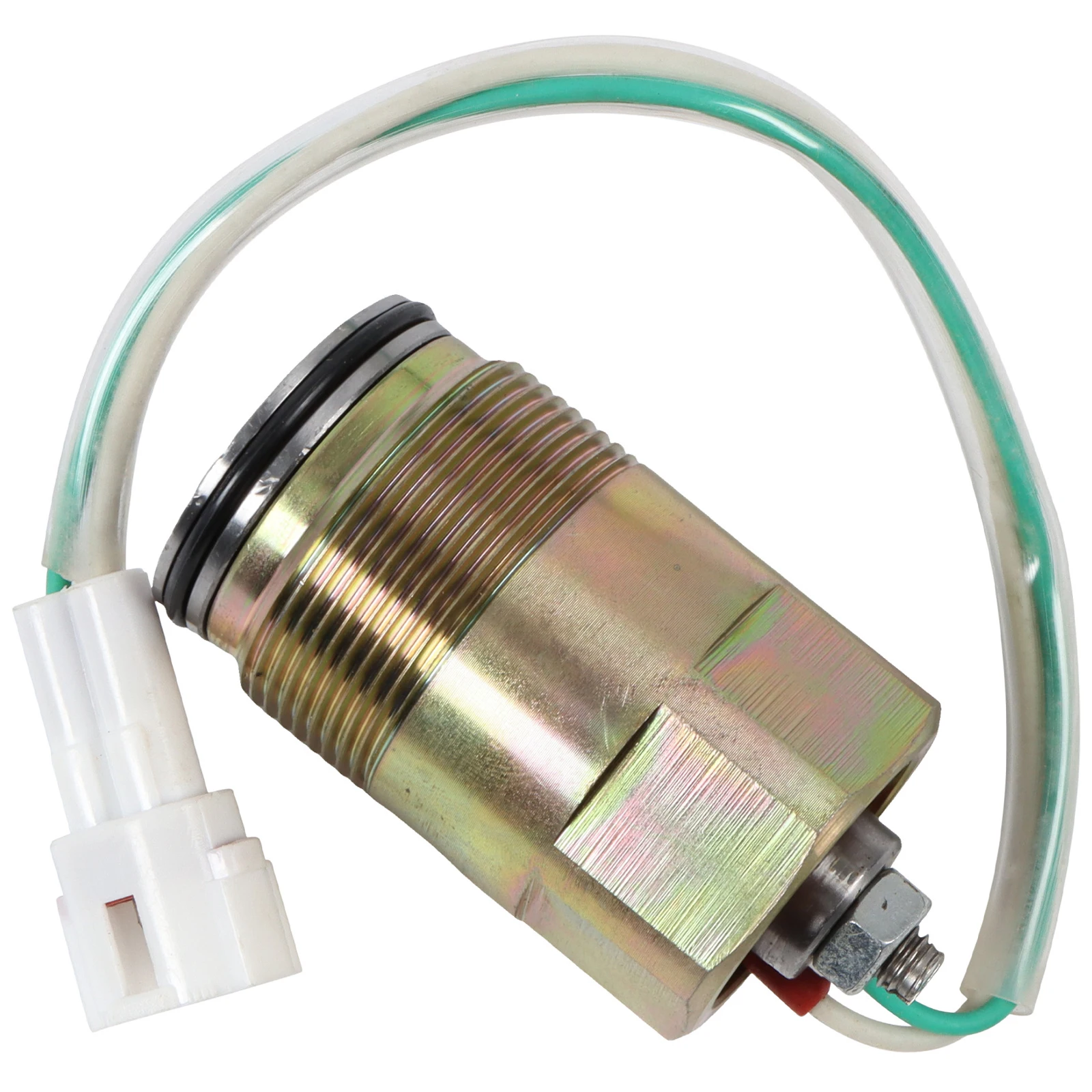 Magnetventil 1pc Solenoid Valve SKC5 G12 2436U1453S11G for Kobelco SK200-5/6 DH200-5 R210-5 K3V112/SKC5/G24-106-1 SK60-5 Excavator Pneumatik — Detail 1