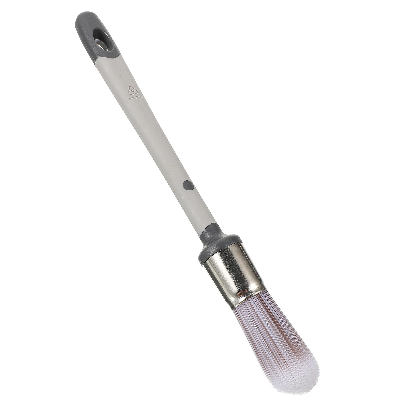 

Round Head Paint Brush for Gaps Corners Long Handle Supplies Walls Furniture Trim Tool Small Gap Brush