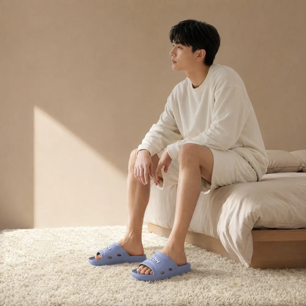 Sandals Non-Slip Foot Massage Slippers Feet Care Creative Acupressure Massage Slippers Casual Home Acupoint Foot Slippers Men