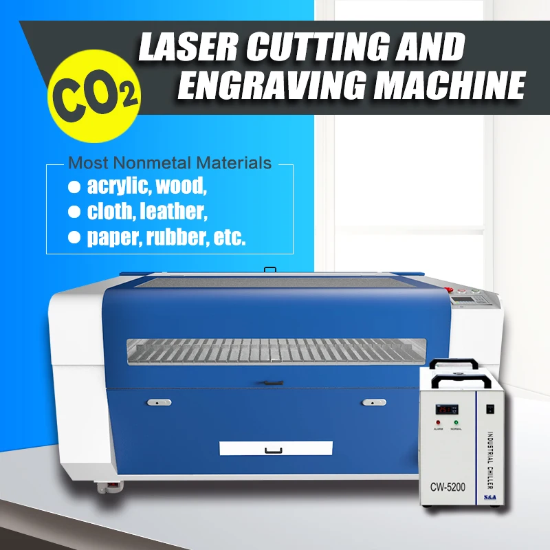 100W RECI W2 CO2 Laser Engraving Machine Cutter 35X24