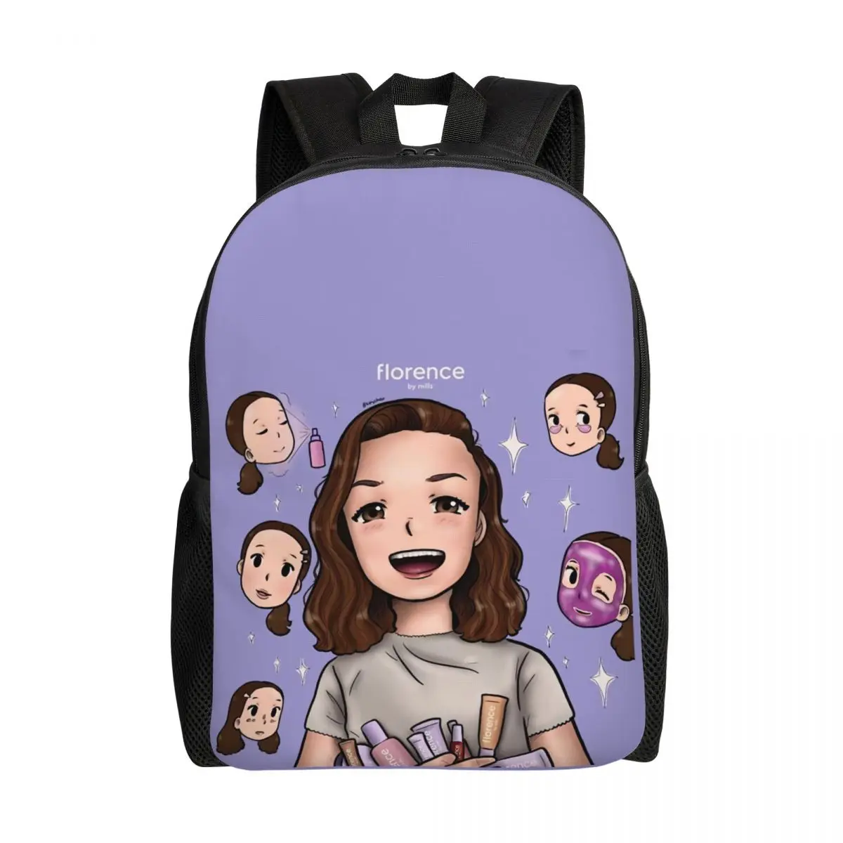 Mochila De Viaje de gran capacidad para estudiantes de primaria, bolsa de libros para estudiantes universitarios para hombres y mujeres, Florencia By Mill