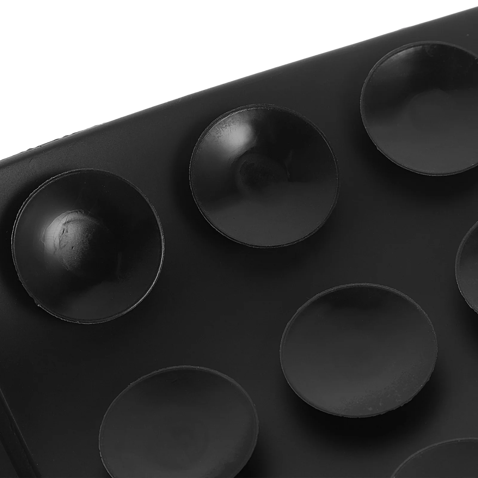 مكواة تجعيد وحامل فرشاة للمكياج، منظم من السيليكون لجدران الحمام والأسطح المسطحة لتخزين أدوات التجميل #3