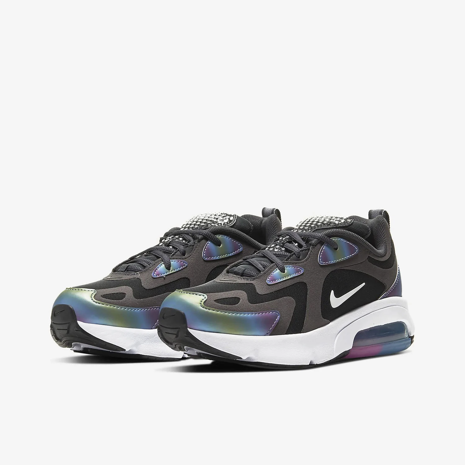 

Nike Authentic Current Season New Style AIR MAX 200 20 GS Women's Running Shoes CT9632-001
