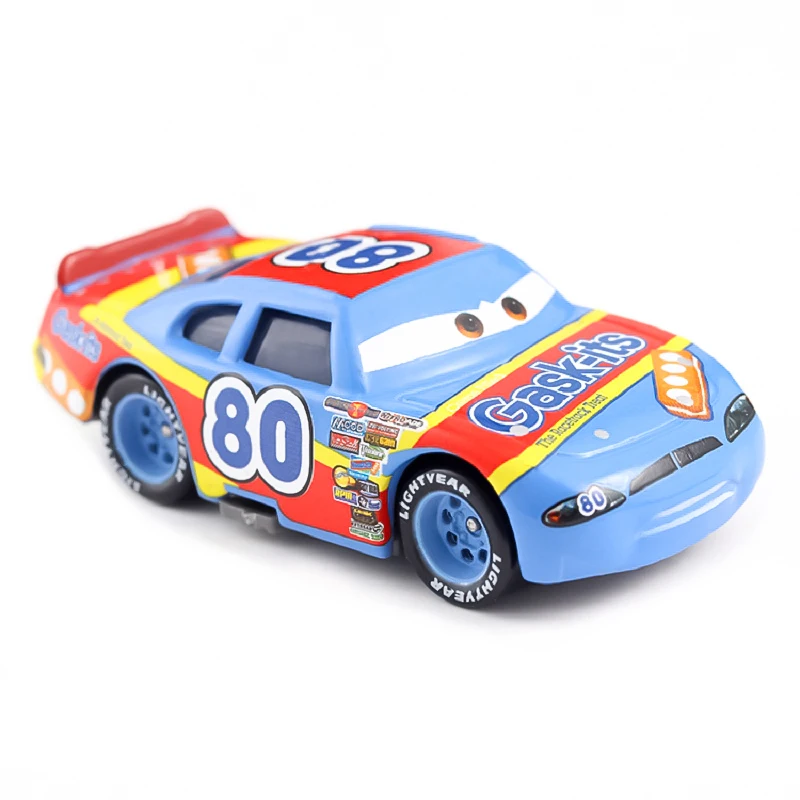 Diney Cars Pixar 1:55 Diecast Vehicle Metal Bodywork Alloy Material Anime Action Figure Lightning McQueen Kids Toy Birthday Gift