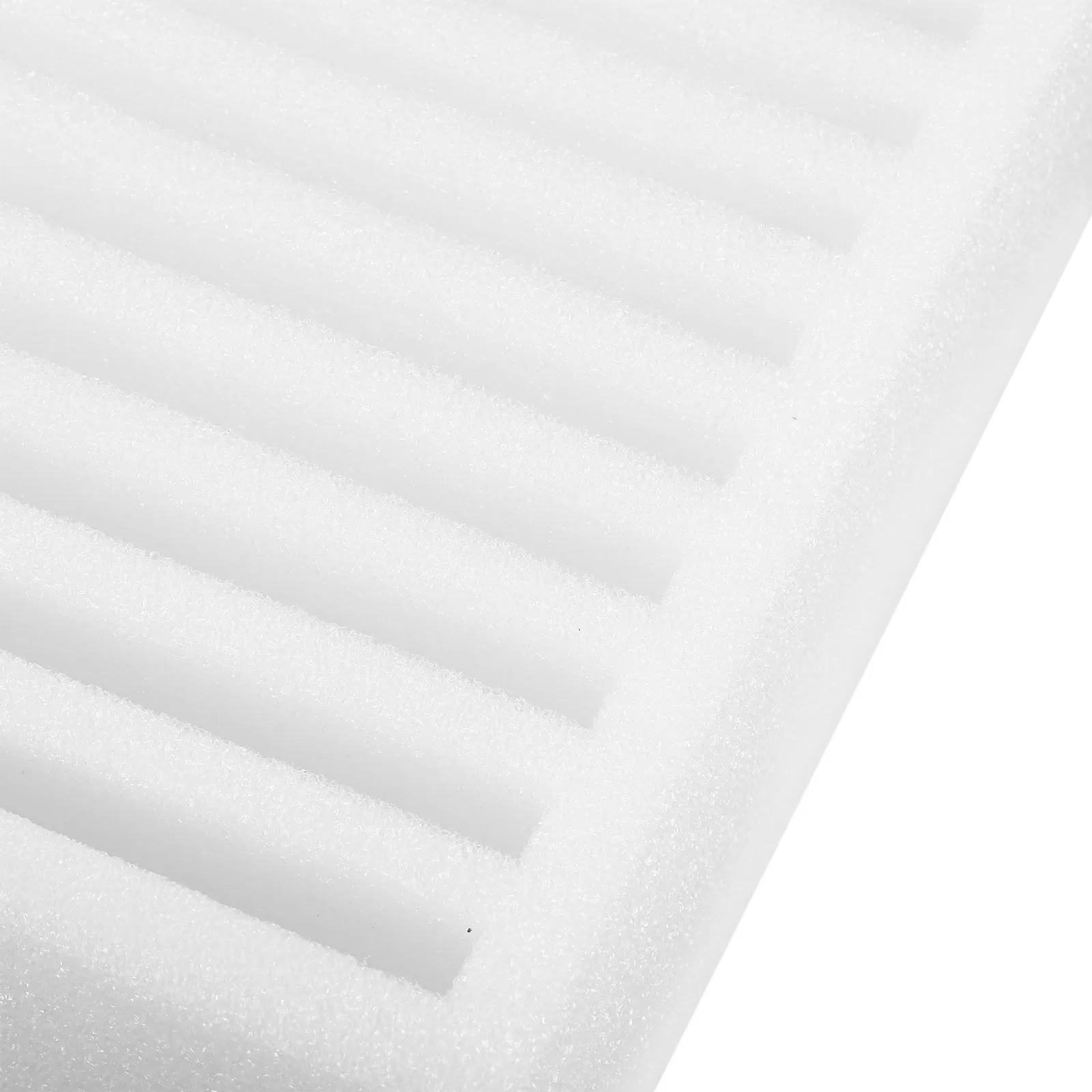 صفائح وسائد إسفنجية بيضاء 20 وحدة وسادات تعبئة قابلة لإعادة الاستخدام لشحن الهاتف المحمول، حشوة حماية مشروع الحرف اليدوية