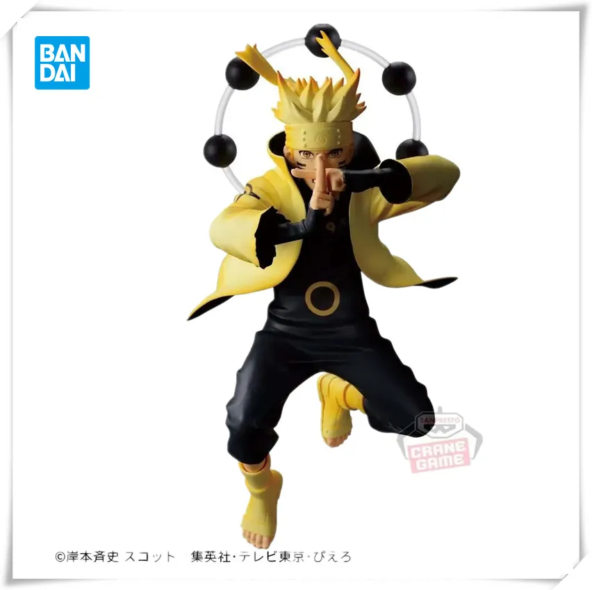

n Stock Original BANPRESTO VIBRATION STARS Naruto: Shippuden Six-Paths Uzumaki Naruto figure Anime model genuine toy in box
