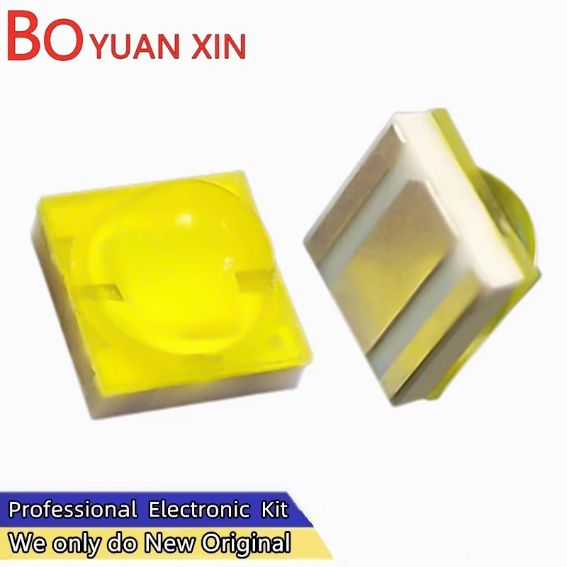 

Ceramic 2525 Eutectic White Light Imitation Luminous High-Power LED Chip with Encapsulant White Resin 1-3W Lemon Yellow Red Chip