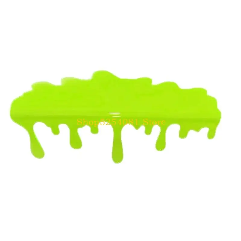 AXYC Wall Shelf,Fluorescent Drip Hanging Storage Shelve Decorative Floating Shelves Living Room,Game Room,Bedroom Wall Decors