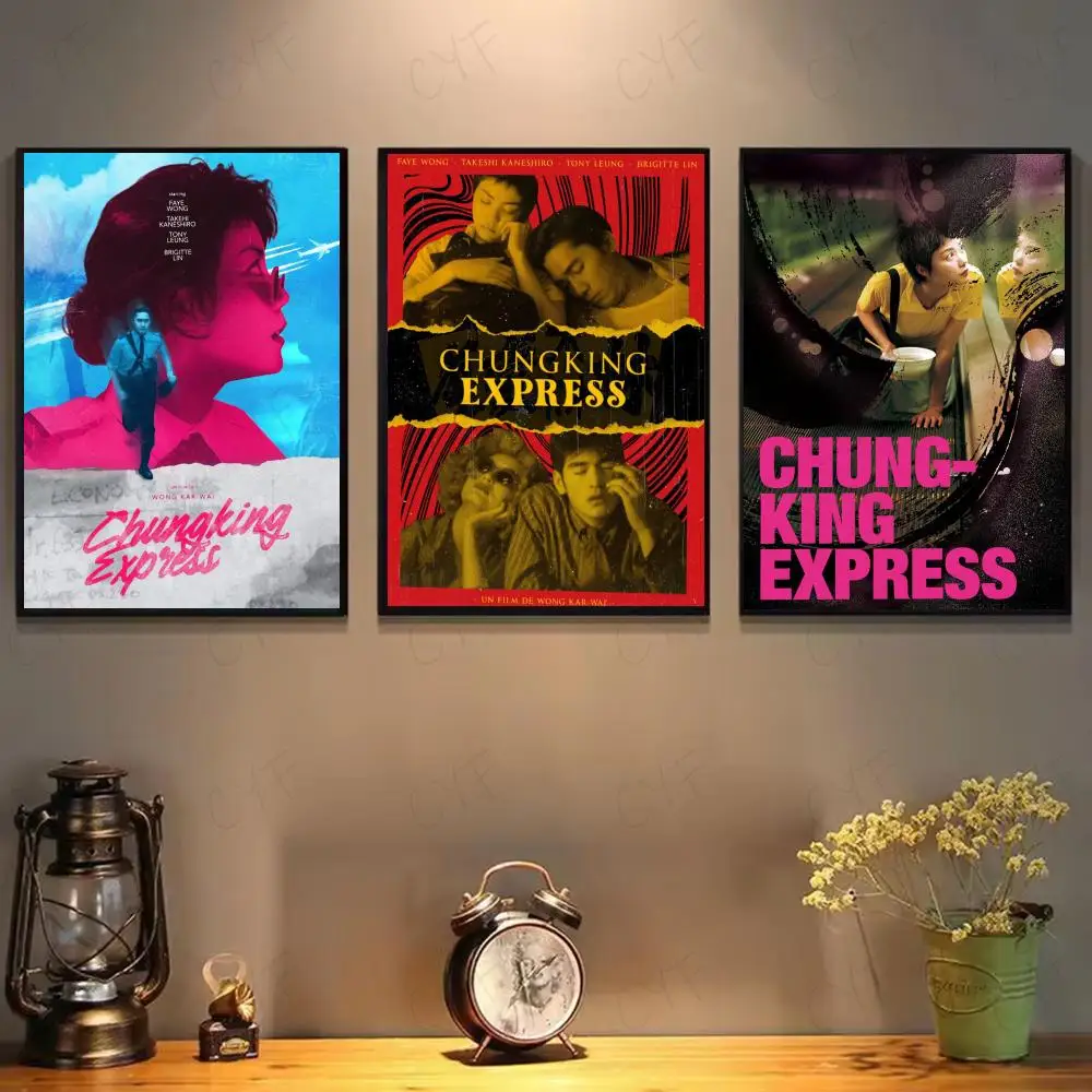 Chungking Express Movie Poster HD Self Adhesive Waterproof Wall Art Ideal for Home Office Dorm Bedroom Great Gift