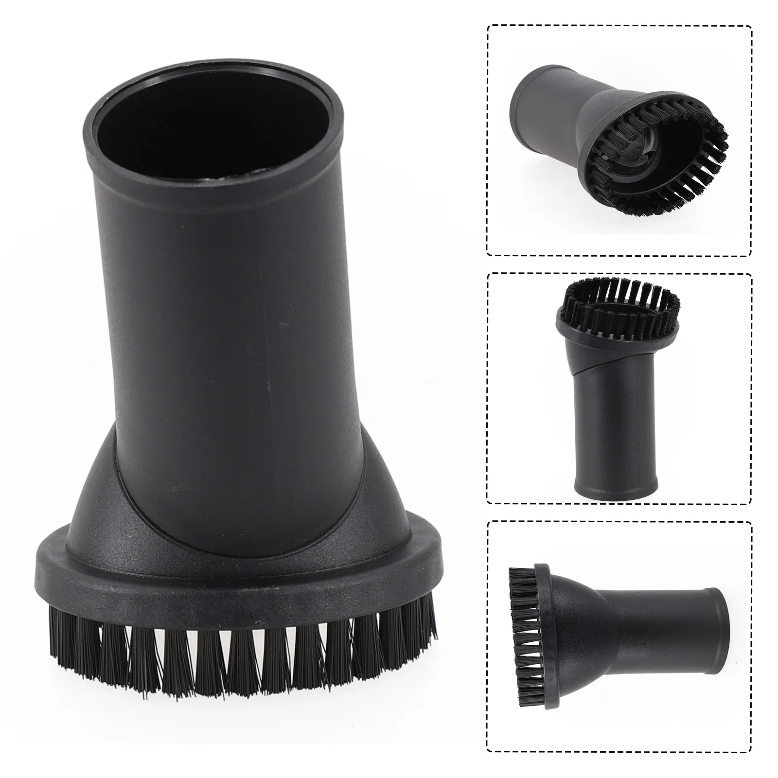 Home 35mm Brush Practical Accessories Black Plastic Bristles Removing Tool Replacement Fittings Furniture Brush