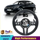 

Leather Steering Wheel Black Racing Wheel For BMW F30 F31 F34 F10 F11 F07 F20 F21 F22 F23 F32 F06 F12 F01 F02 1 3 5 7 Series