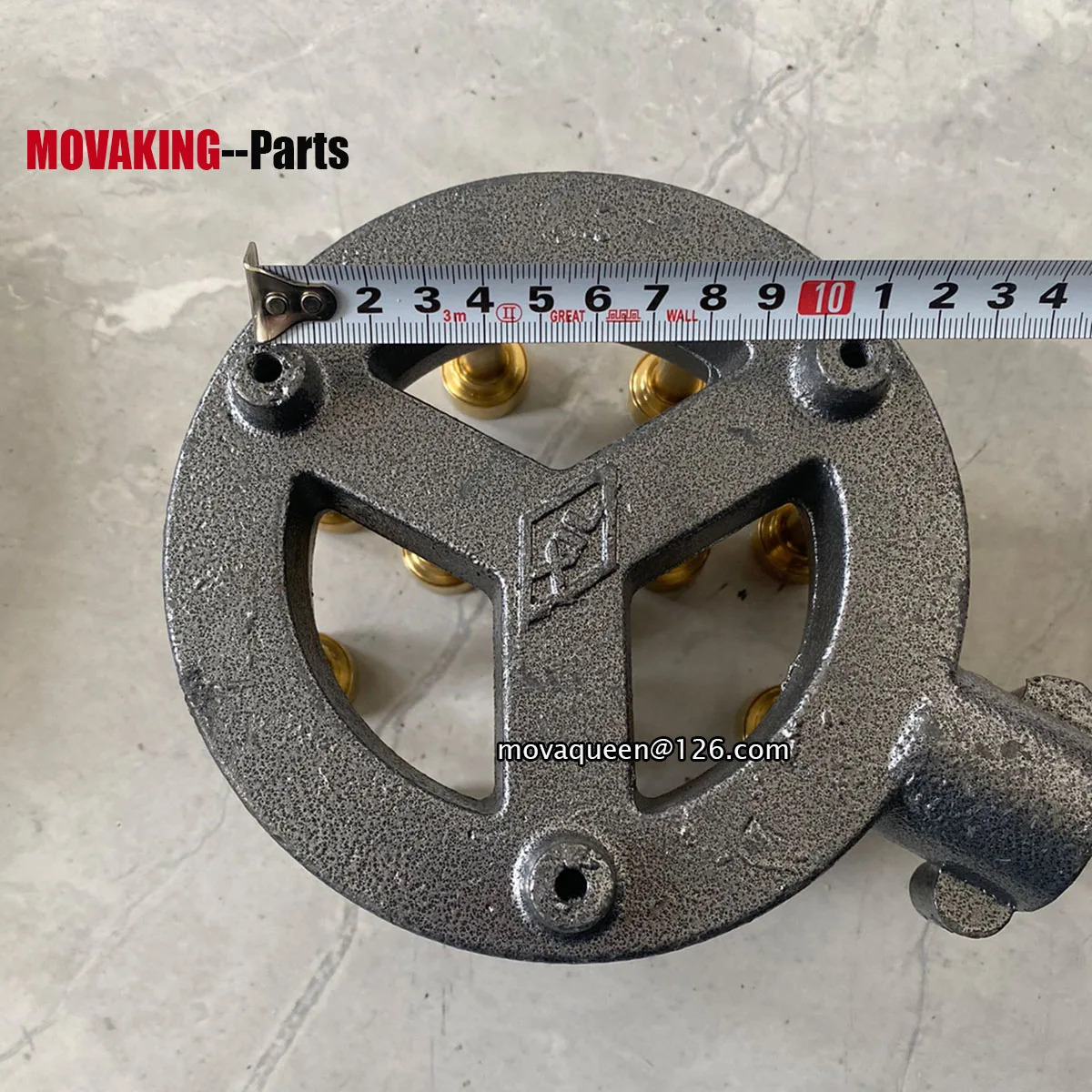 LPG NG Propane Parts 12 Holes Catering Equipments Gas Stove Head