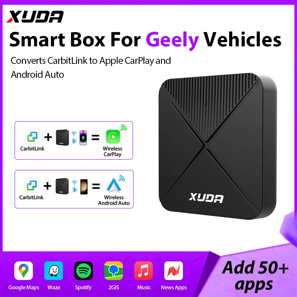 For Geely Tugella Emgrand Monjaro Atlas Pro Azkarra Smart Box Google Maps Waze Spotify Music solution for2022–2024Geely vehicles