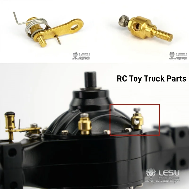 RC 1/14 Truck Lock Differential Axle Pull Wire Differential Mechanism For Tamiya 1/14 RC Model Truck Diy Accessories