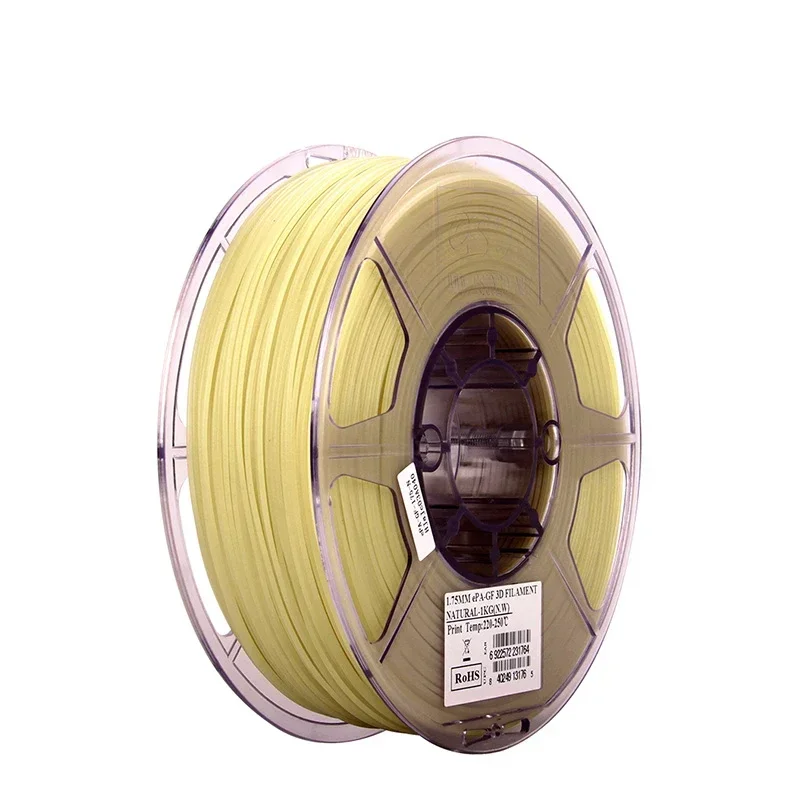 EPA+GF 3d Printer Filament 1.75mm 1kg Nylon Filament + Glass Fiber Filament High Strength