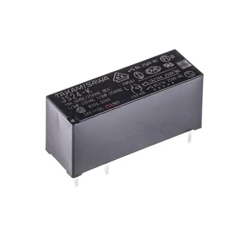 5PCS/Lot TABLE JS5-K 5VDC JS12-K 12VDC JS24N-K 24VDC DP-5 8A Power Relay