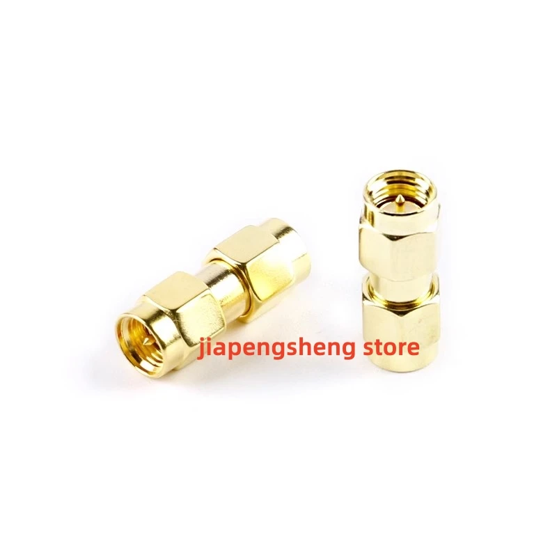 

SMA-JJ RF Adapter, SMA Male to SMA Male Connector, Antenna, New, 10Pcs